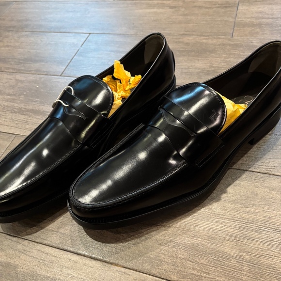Mens Tod Penny Loafers - Picture 1 of 5